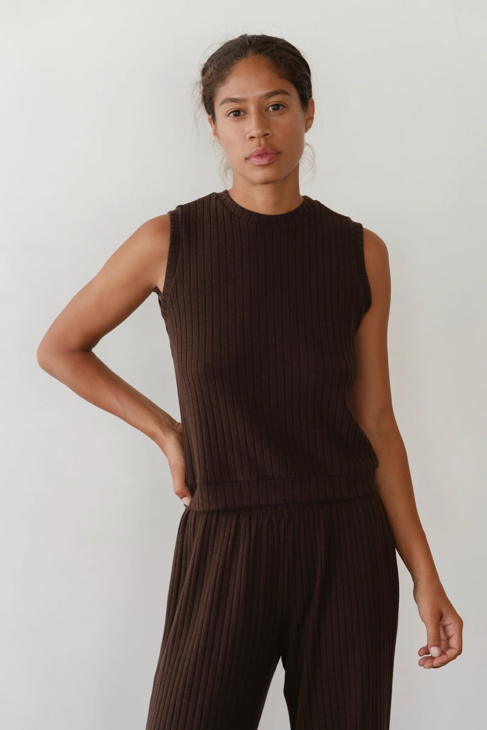 The Sweater Rib Shell | DONNI.