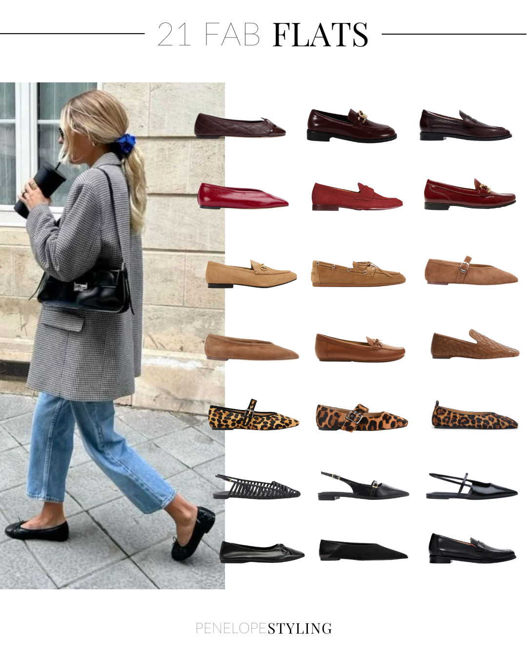 FLATS are so perfect for transeasonal style! Wear them now for Autumn with midi skirts and crop jeans back with shirts, blouses, tees...  then wear in Winter with long trousers and jeans, knits and coats! SHOP now wear now:

#flats #shoes #autumnshoes #autumnstyle #autumnoutfit 

 

#LTKautumn #LTKstyletip #LTKshoes