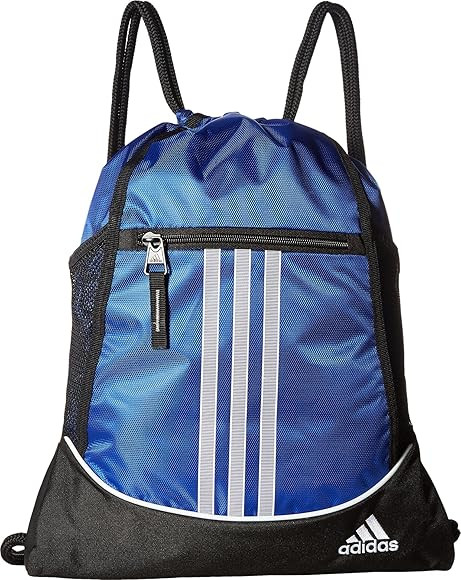 adidas Alliance II Sackpack, Drawstring, Lightweight Small Gym Bag for Women, Soccer Backpack, Te... | Amazon (US)