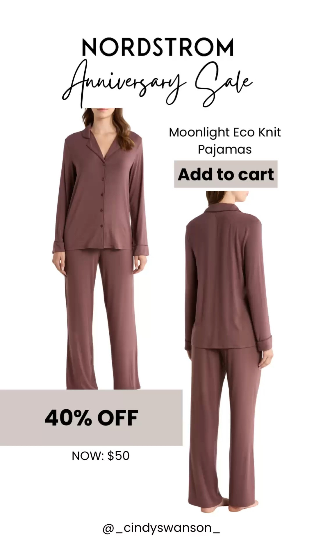 These Moonlight Eco Knit Pajamas are one of those purchases you’ll reach for night after night. The fabric is incredibly soft, the relaxed fit is comfortable without feeling oversized, and they’re currently 40% off during the Nordstrom Anniversary Sale, just $50. They also come in several beautiful color options, so you can choose your favorite (or pick up more than one while they’re on sale!).

💡 LTK MADE EASY
❤️ Heart = Support my posts!
🔖 Save = Get sale & restock alerts
📋 Lists = Keep favorites organized
📲 Share = Send lists and products to a friend. Hello, Christmas List!
💬 Comment = Ask me anything about what I’m wearing. :-)

#LTKSaleAlert #LTKootd #LTKOver40