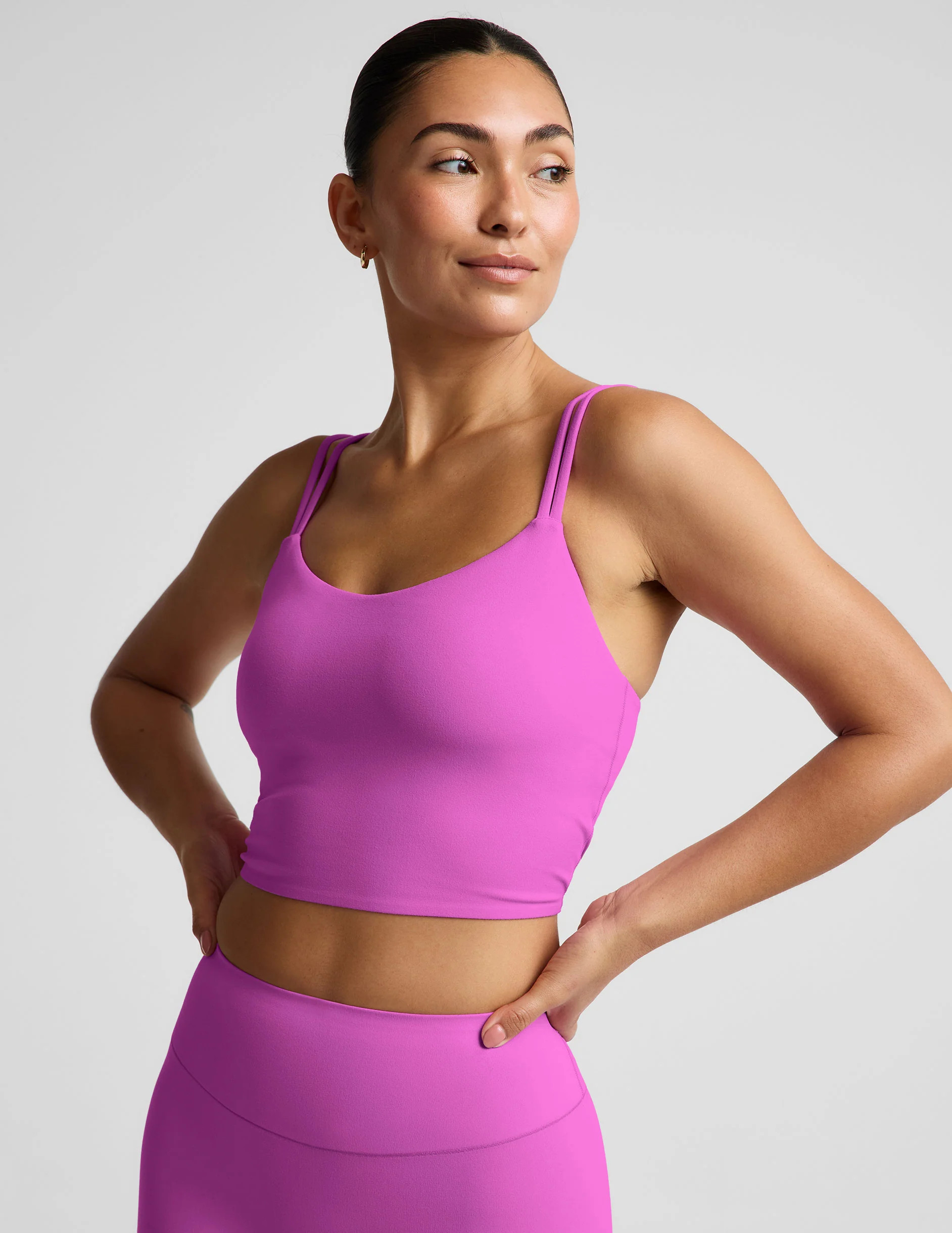glowzone\u2122 Strappy Cropped Tank | Beyond Yoga | Beyond Yoga