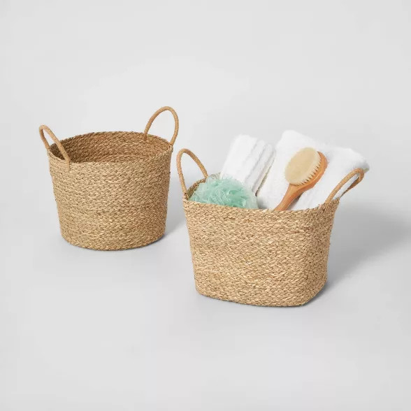 Woven Seagrass Basket Natural - Brightroom™ | Target