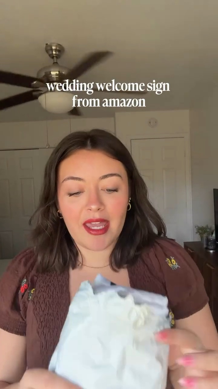 OKAY SO i feel like if i put ribbon thru the pole slot and tie it below to arch to both sides that it could work?? IDK im so determined not to buy another stand 😭 maybe then decorate the top and sides with fake floral vibes? tell me ur ideas🥹 

#weddingplanning #weddingdecor #welcomesign #amazonfinds #helplol

#LTKdayinmylife #LTKValentine #LTKWedding