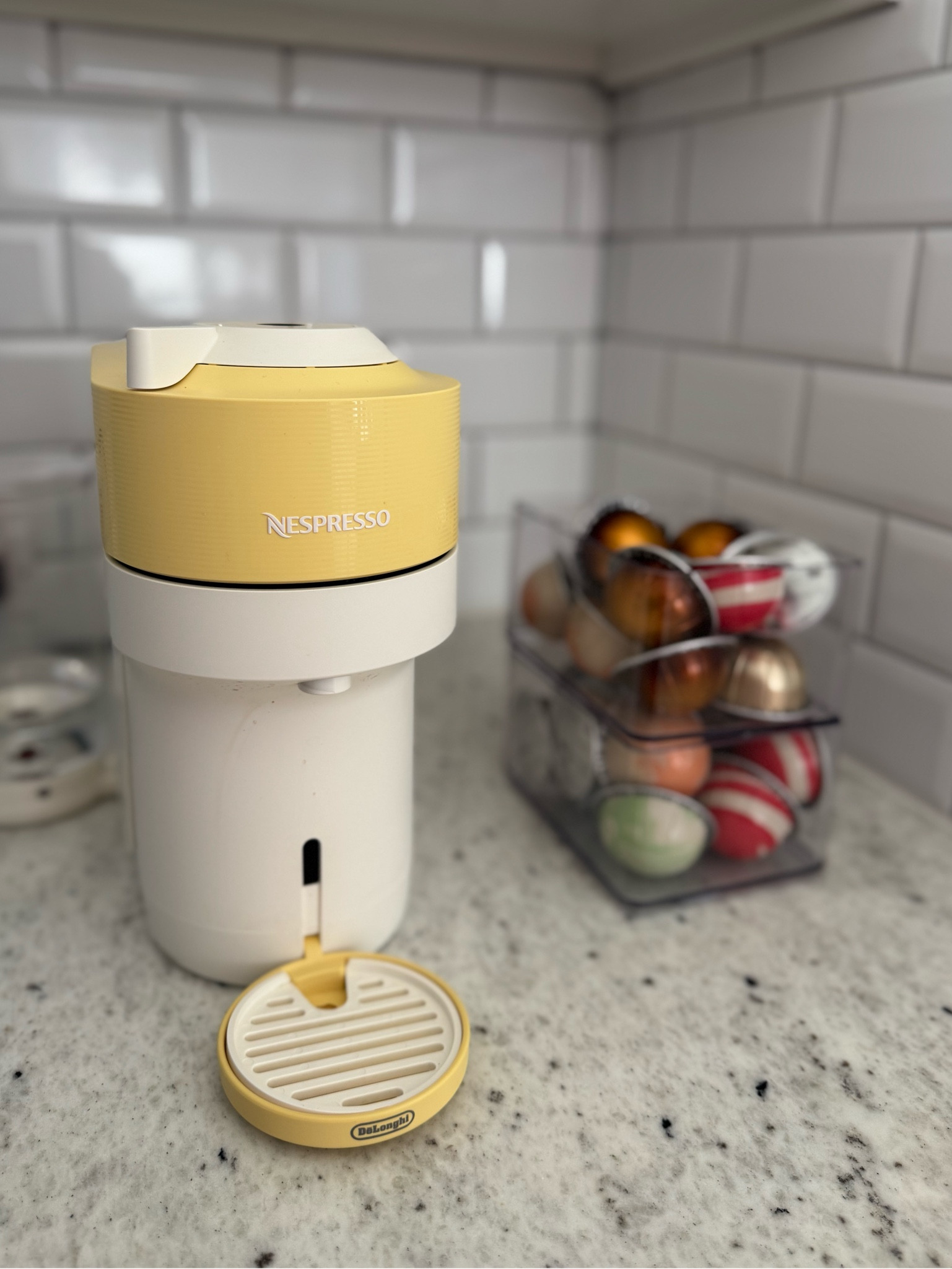 Cafecito time with my Nespresso machine! Would make an amazing Christmas gift because the bundle brings coffee pods, tumbler & coffee voucher. 

#LTKhome