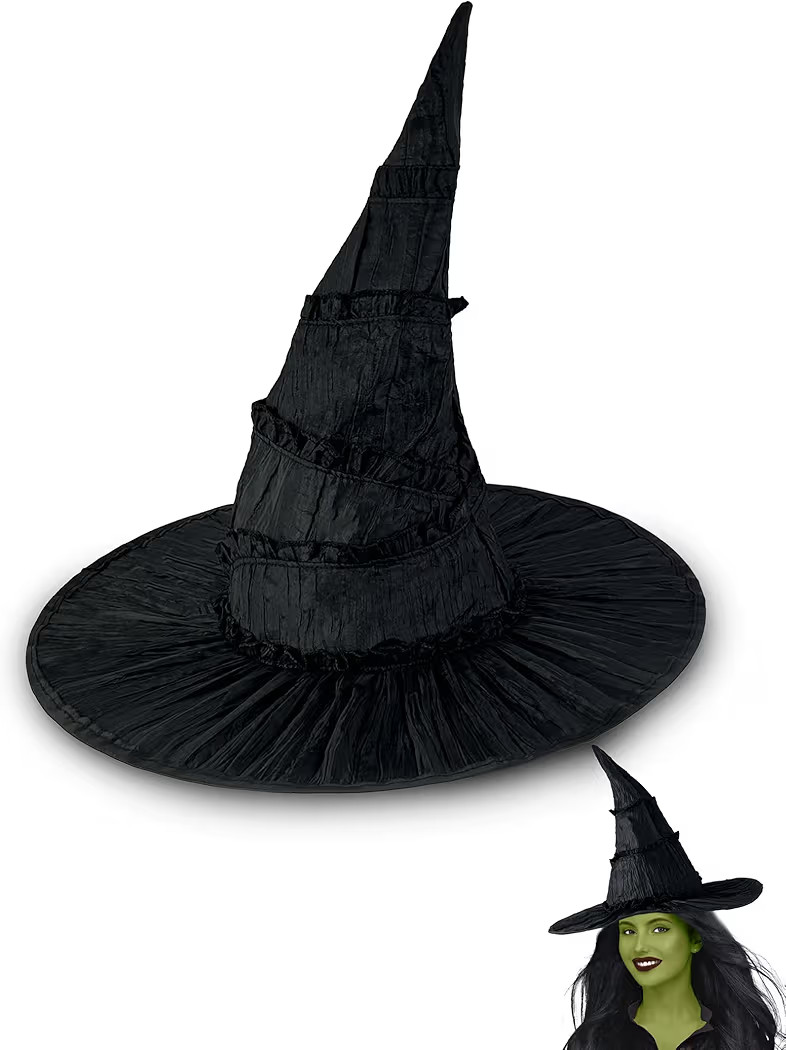 Elphaba Black Witch Costume Wizard Hats Hat for Women | Amazon (US)