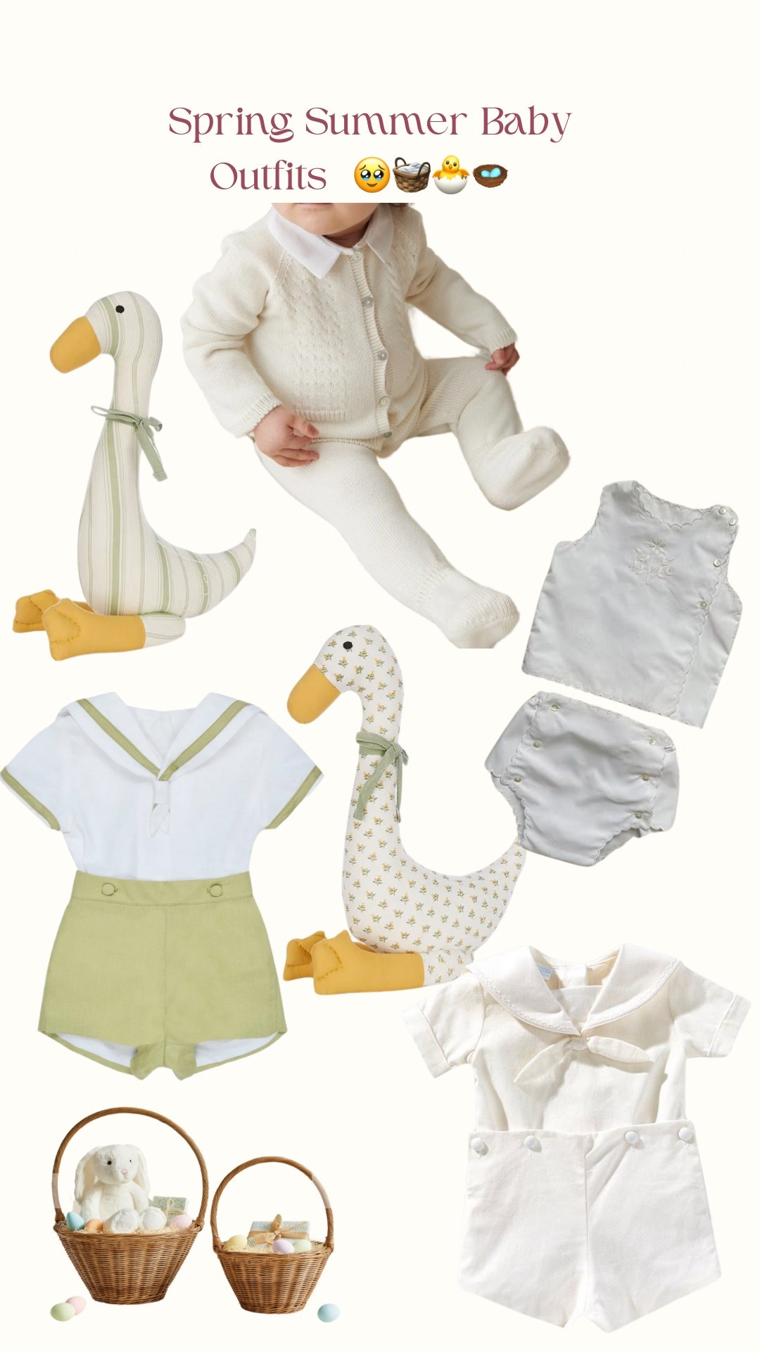 Spring Summer Baby outfits 🐣
#easter #outfits #kids #room #accessories #newborn #LTKGiftGuide

#LTKKids #LTKBaby