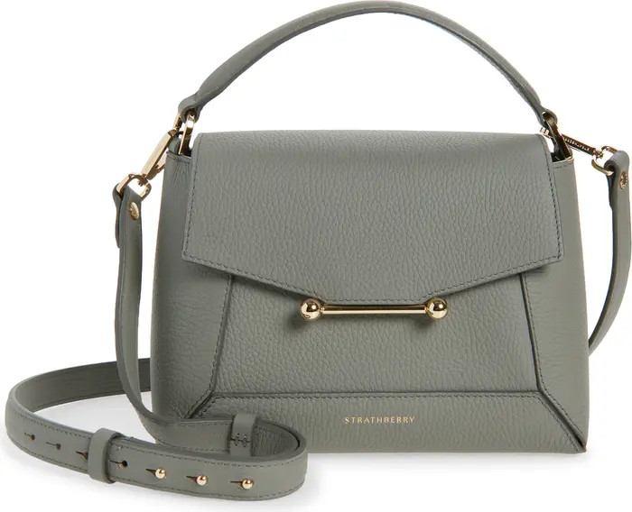 Mosaic Grained Leather Top Handle Bag | Nordstrom