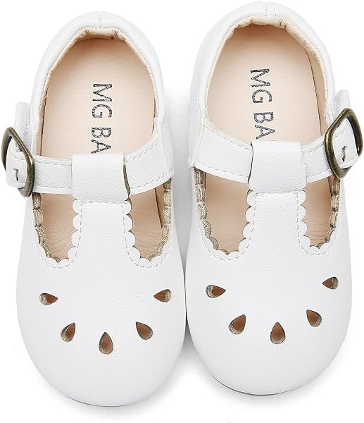 DADAWEN Girl's Classic Mary Jane School Uniform Shoes Flat Dress Shoes | Amazon (US)