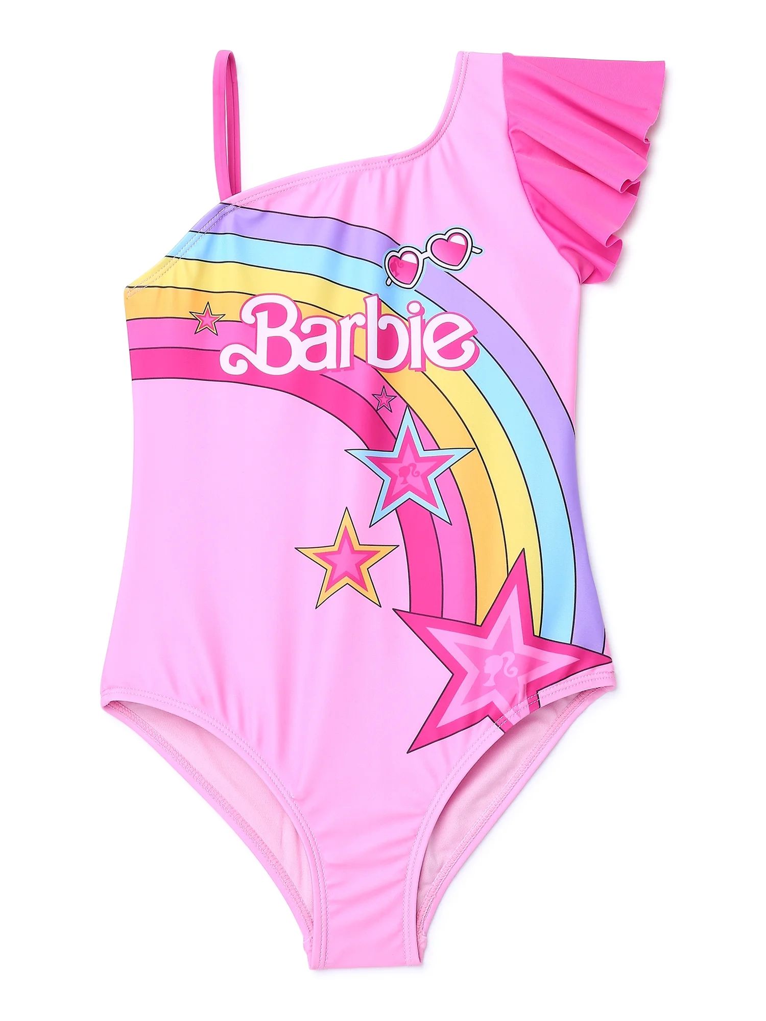 Barbie Swimsuit, One Piece, Sizes 4/5 - 7/8 | Walmart (US)