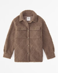 Sherpa Shirt Jacket | Abercrombie & Fitch (US)