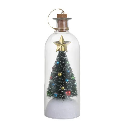 Mr. Christmas 8 in. Recordable Message in a Bottle in Multicolor at Nordstrom, Size Small | Nordstrom