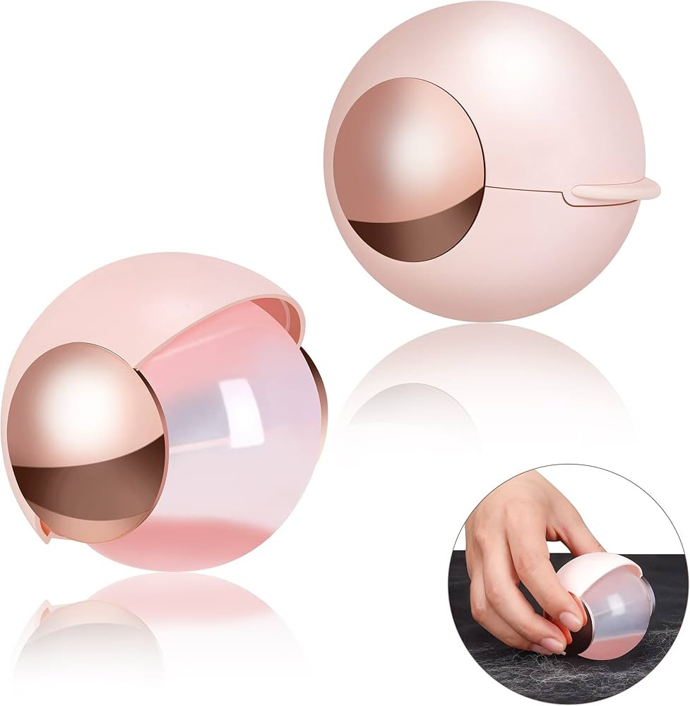 Washable and Reusable Lint Roller Ball, Sticky Portable Pet Hair Removal Tool for Clothing, Furni... | Amazon (US)