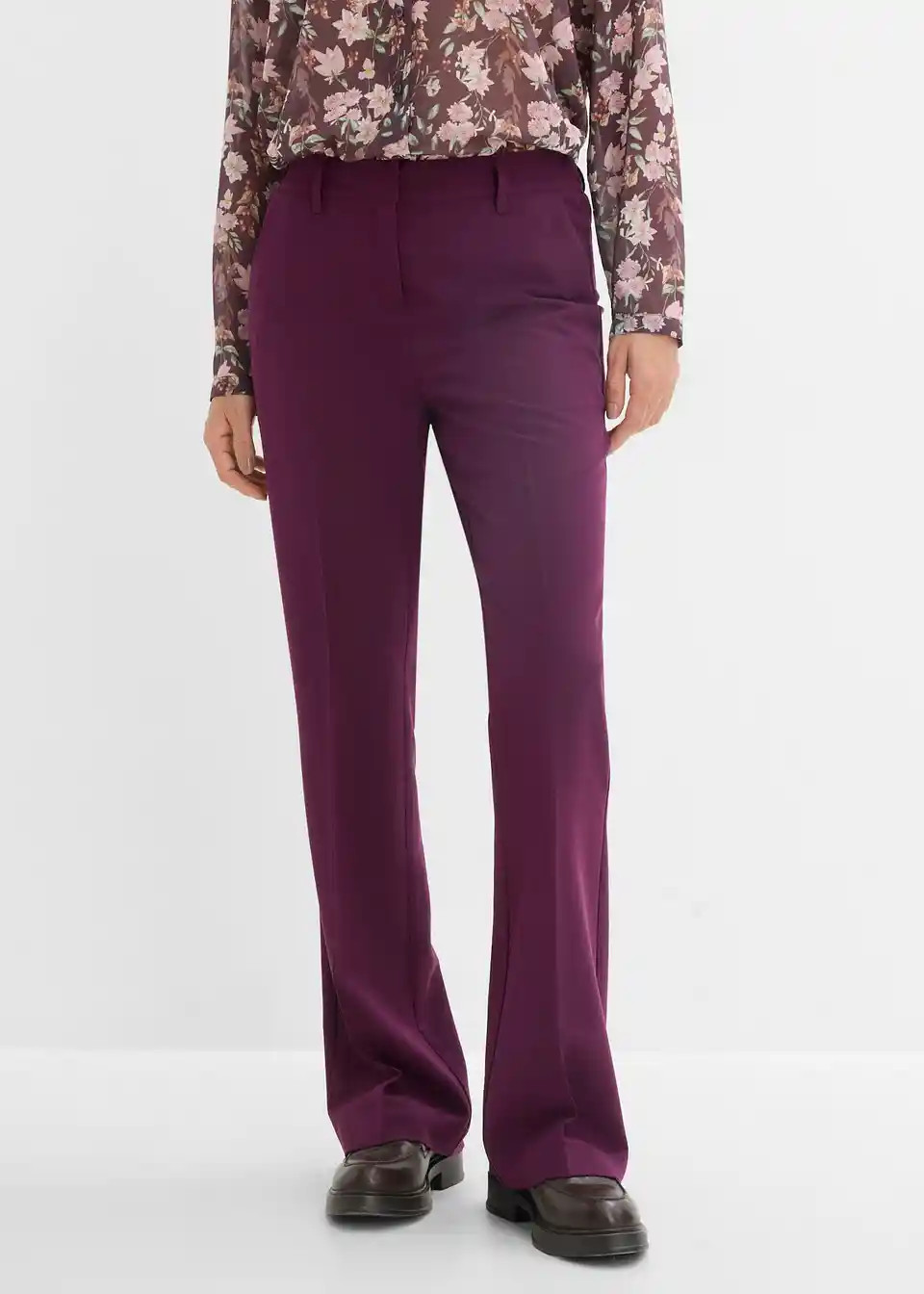 Moderne Hose mit B\u00fcgelfalte vorne und Rei\u00dfverschluss | bonprix | Bonprix DE