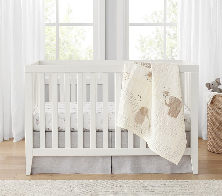 Ellis Elephant Baby Bedding | Pottery Barn Kids