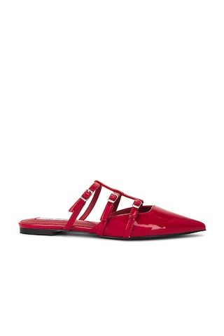 Steve Madden Shatter Flats in Red Patent from Revolve.com | Revolve Clothing (Global)