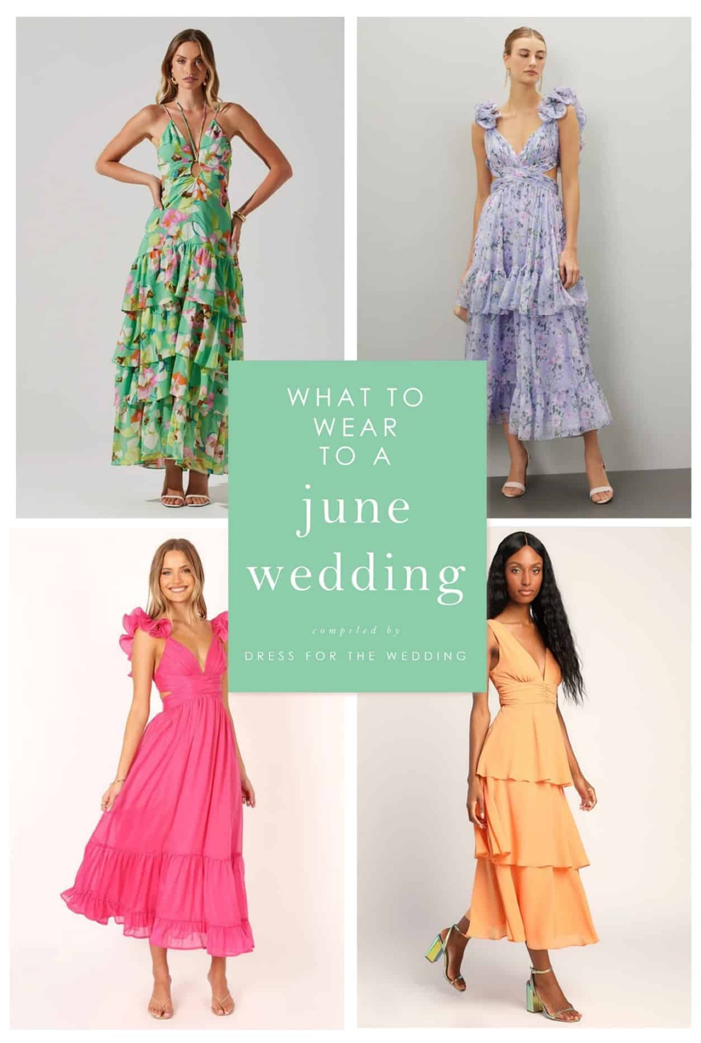 What to wear to a summer wedding, wedding guest dress, floral dress, midi dress, cocktail dress, maxi dress, summer dress, colorful dress, Lulus dress, Petsl and Pup dress, Astr the Label dress, dress for wedding, Mac Duggal dress. Pink dress, hot pink dress, orange dress, purple dress, green dress. Follow Dress for the Wedding for cute dresses, sale alerts, wedding style and decor! Visit us at dressforthewedding.com for more! 

#LTKWedding #LTKxNSale #LTKSummerSales
