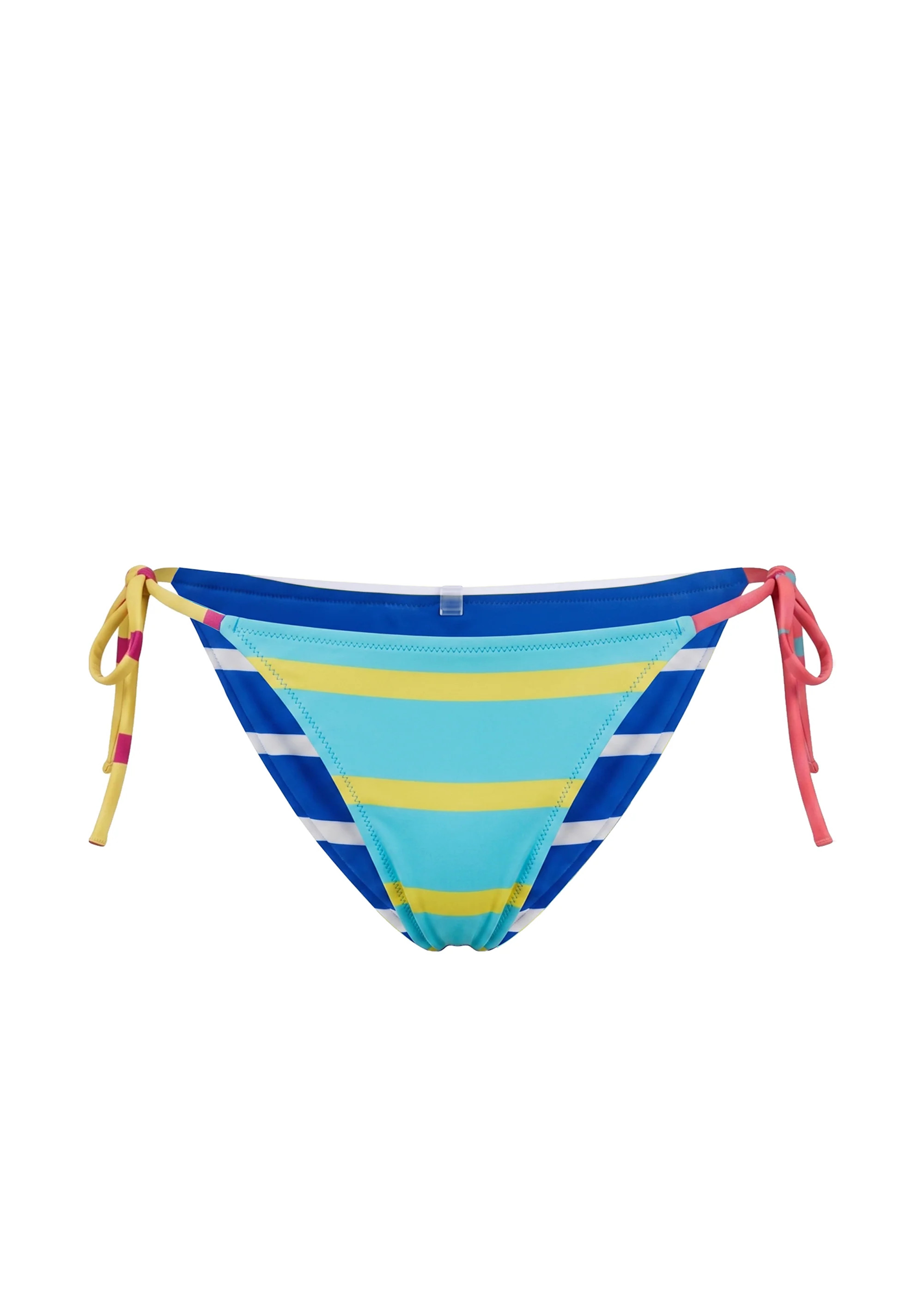 Iris Bikini Bottom Reversible Symi Colorblock Stripe | Solid & Striped