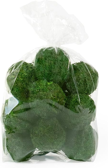 ANDALUCA Decorative Green Moss Balls Bowl Filler Orbs (Pure Moss) | Amazon (US)