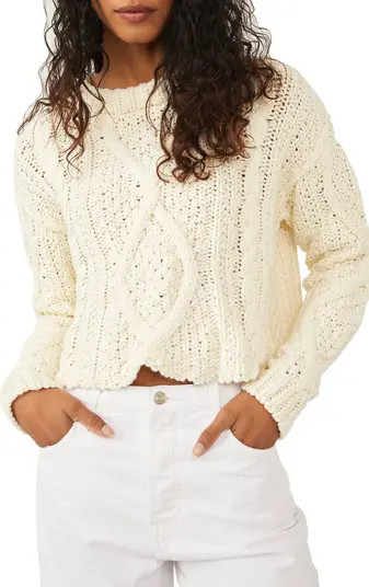 Cutting Edge Cotton Cable Sweater | Nordstrom