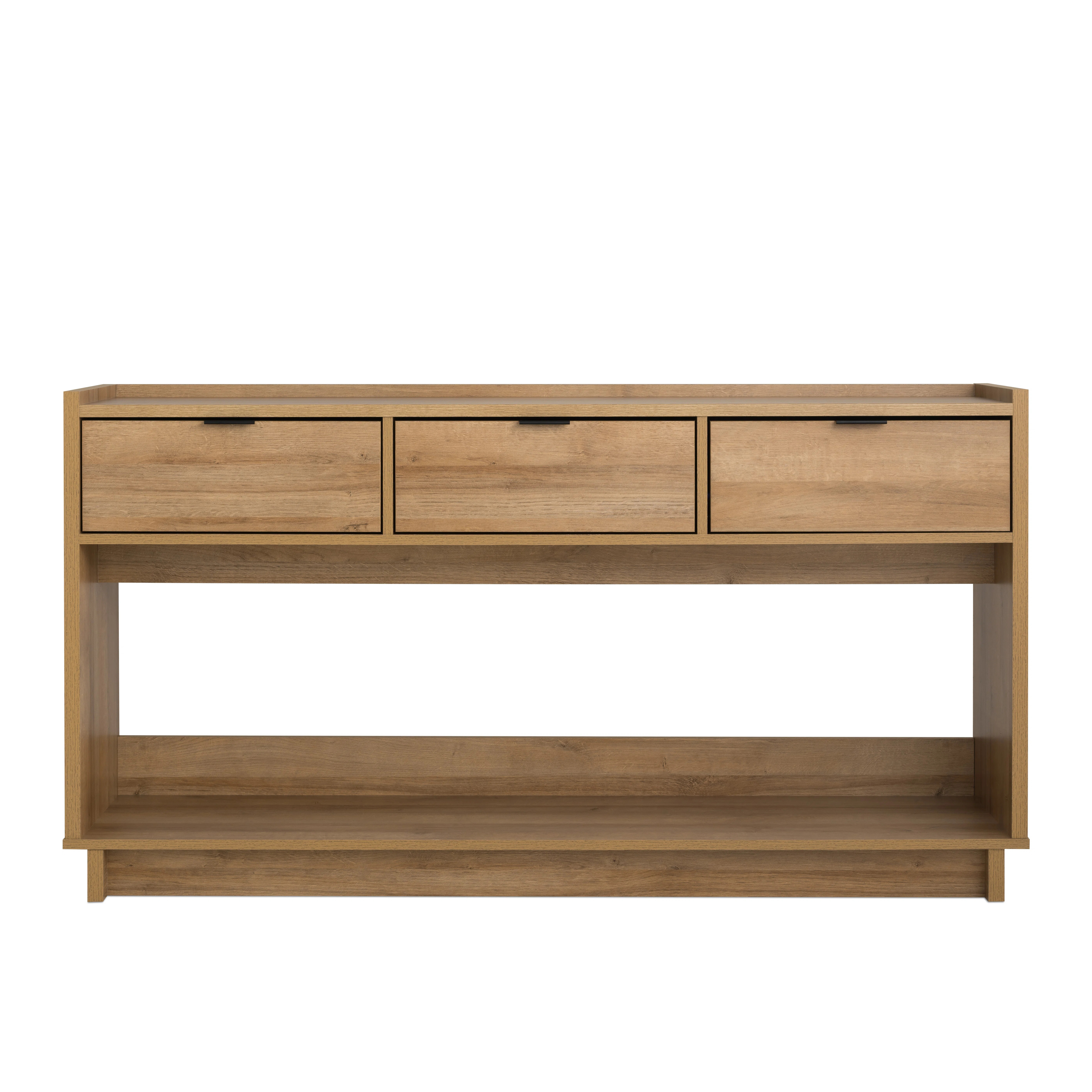 3 Drawer Entryway Console Table 15.75"D x 60.25"W x 32"H | Wayfair North America