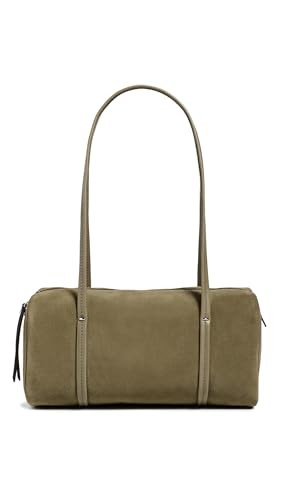 Madewell Women's The Brioche Shoulder Bag in Suede, Worn Olive, One Size | Amazon (US)