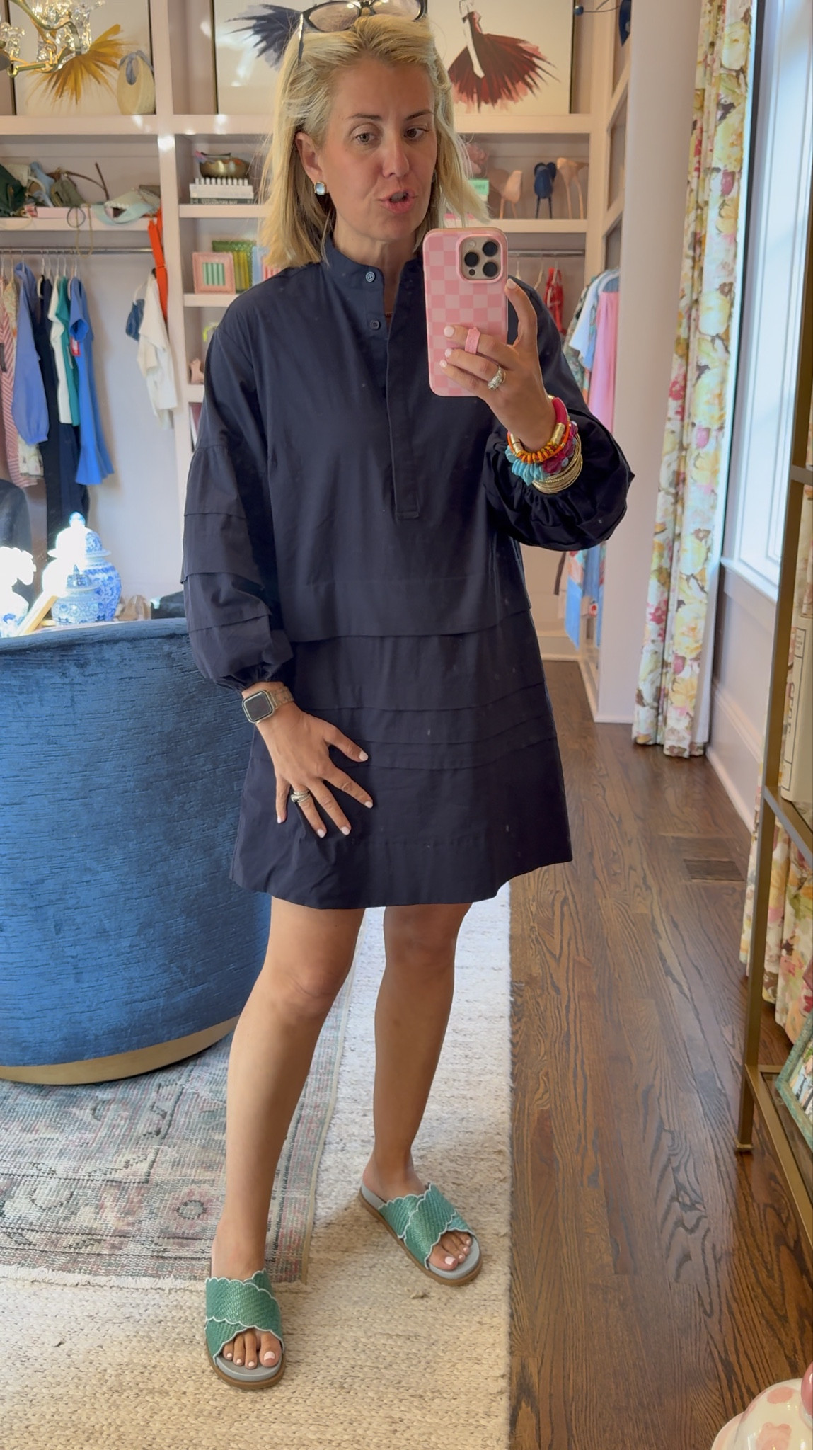 Cuteness overload in the form of address that was dressed up for church and now down for Sunday afternoon errands!!!

I’m in a size extra small, but do you have the dress and other colors in a small and it is a bit longer…

Size 8 shoe on sale!

Use code catherine20 at Allie & bess

#LTKmomlife #LTKootd #LTKOver40