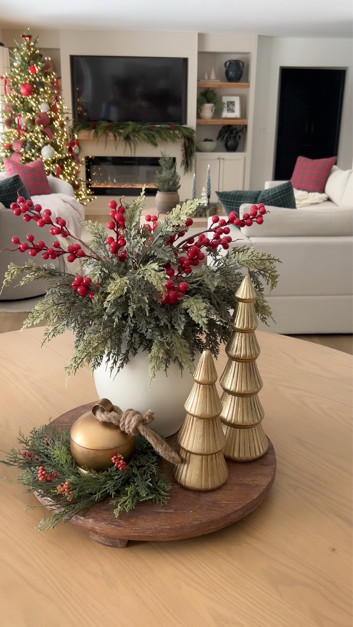 Christmas centerpiece idea with many of my favorites from Amazon

#LTKHome #LTKSeasonal #LTKHoliday
