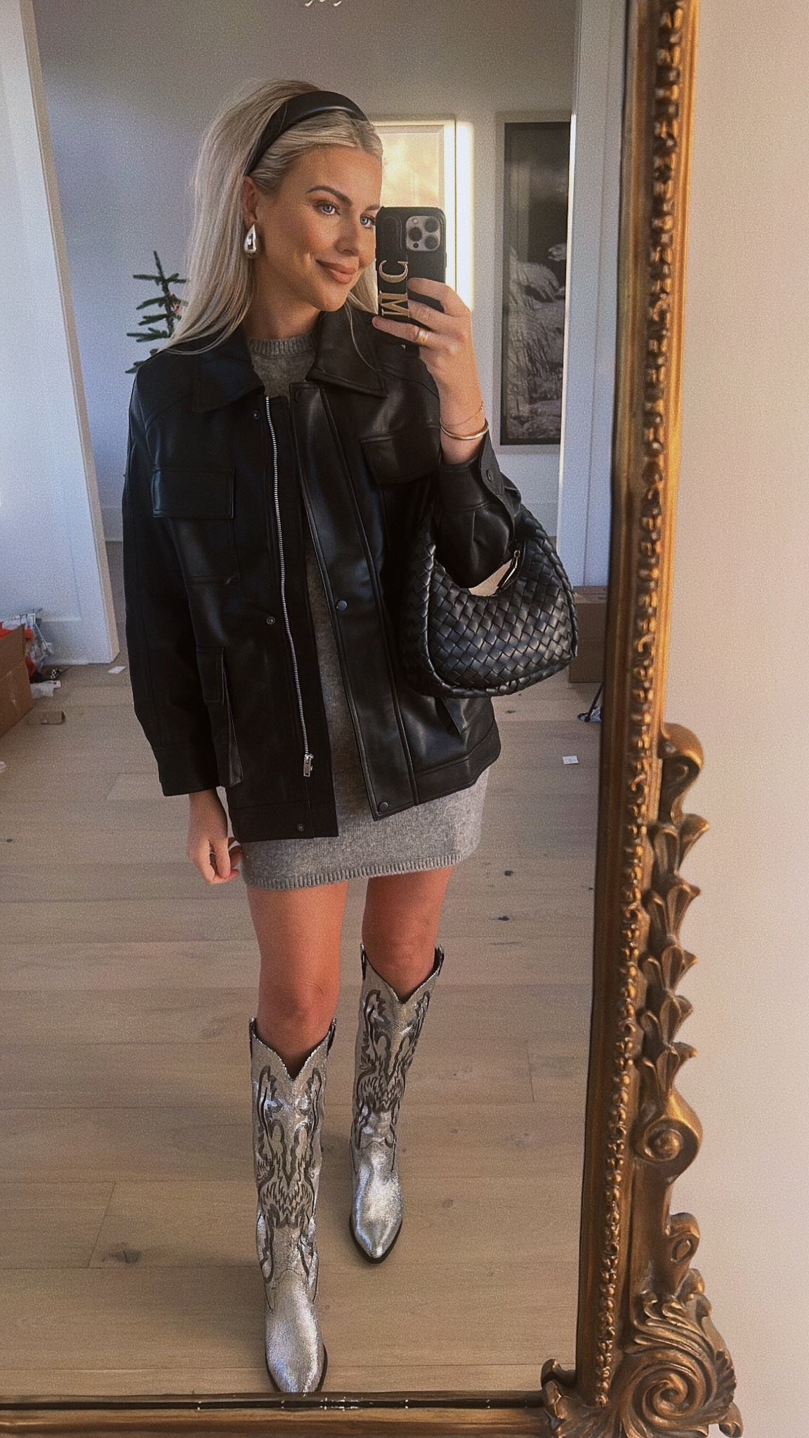 Fall winter concert outfit cowboy boots Nashville look 
Amazon tie jacket under $50 (wearing S)
Jeffrey Campbell silver cowboy boots true to size 

#LTKfindsunder50 #LTKshoecrush #LTKfindsunder100