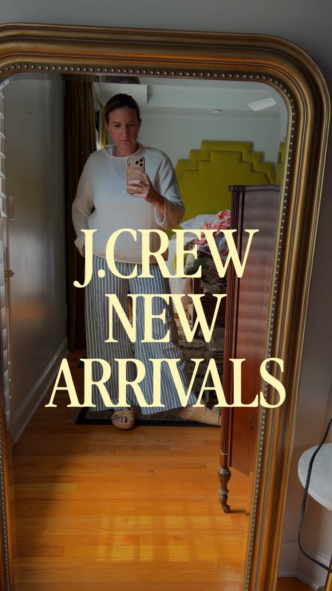 In love with these I.crew new arrivals, especially the cotton poplin pant

#LTKOver40