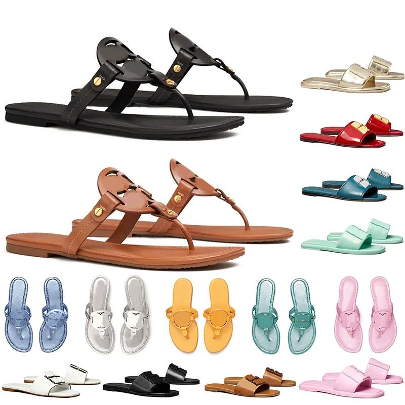 Designers Womens Beach slippers famous Classic Flat heel Summer free shipping Designer Slides sho... | DHGate