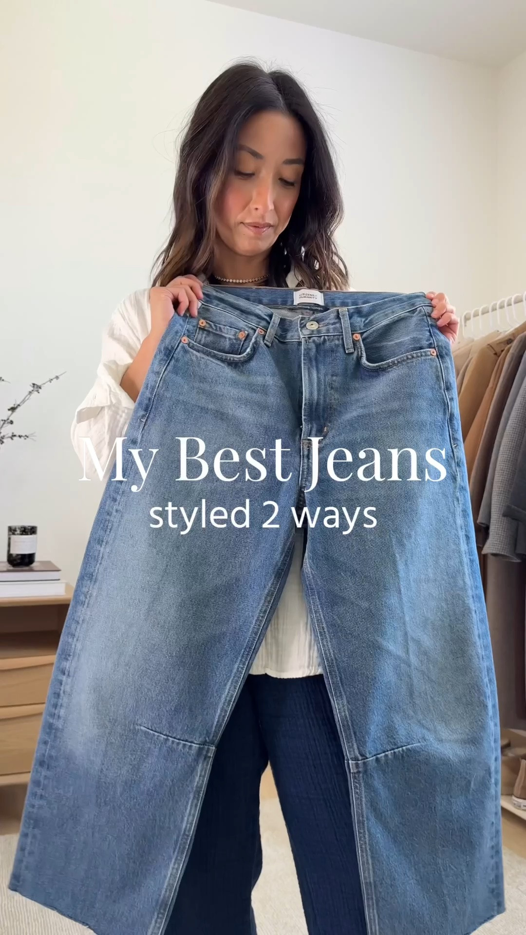 My best jeans, Citizens of Humanity Miro jeans, 2 ways. These are a slight barrel, great wash. I did have to cut the hem on these. 

Look 1
Aritzia knit tank small
Citizens of Humanity Miro jeans 25. Cut hems
Everlane leather flip flops 5
Liffner bag
Celine sunglasses
Dorsey James necklace 15"
J.Crew earrings

Look 2
Everlane tank small. This one is sold out, but linked similar
Citizens of Humanity Miro jeans 25. Cut hems
Good American belt
Tkee sandals 5
Dragon Diffusion bag triple jump small
YSL Sunglasses
Dorsey James necklace 15"
J.Crew earrings

Petite style, jeans 

#LTKItBag #LTKStyleTip

#LTKmomlife #LTKPetite