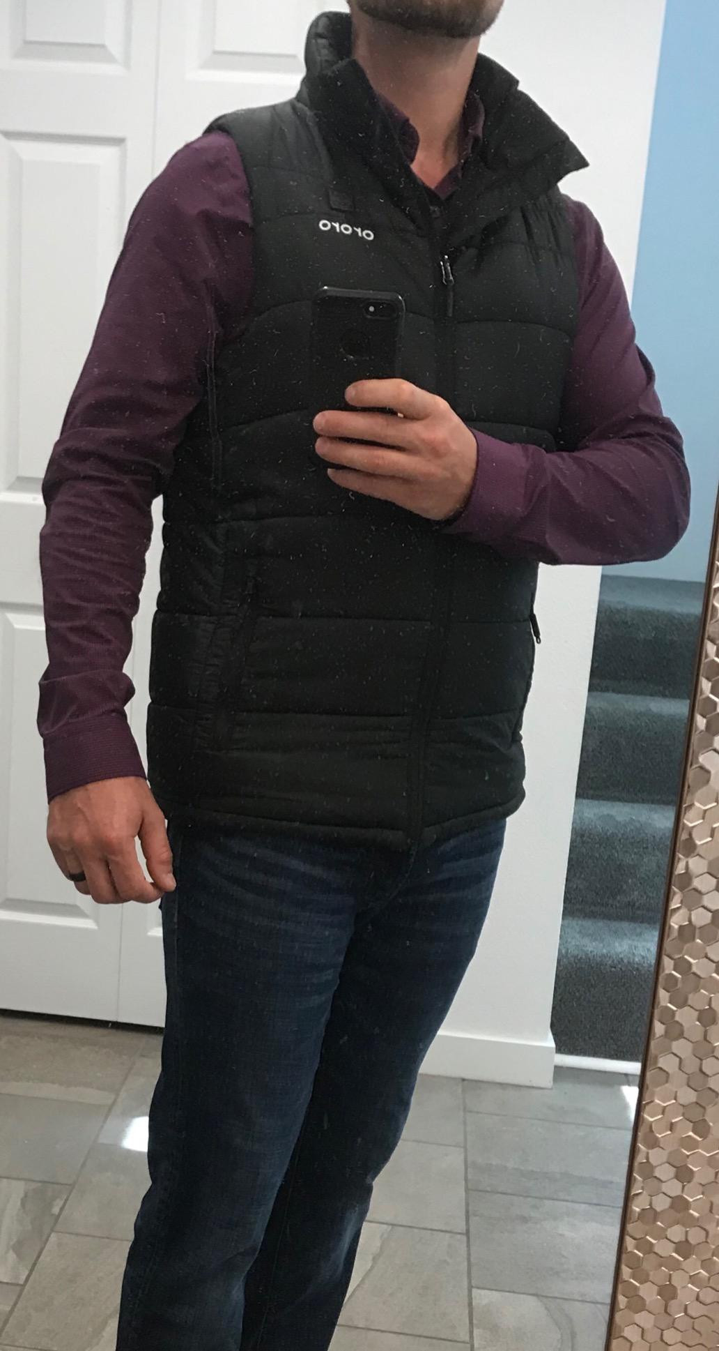 ORORO Men's Lightweight Heated Vest with Battery Pack | Amazon (US)