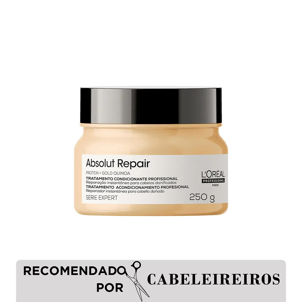 Máscara de Reparação L'Oréal Professionnel Serie Expert Absolut Repair Gold Quinoa 250 g | Amobeleza (BR)