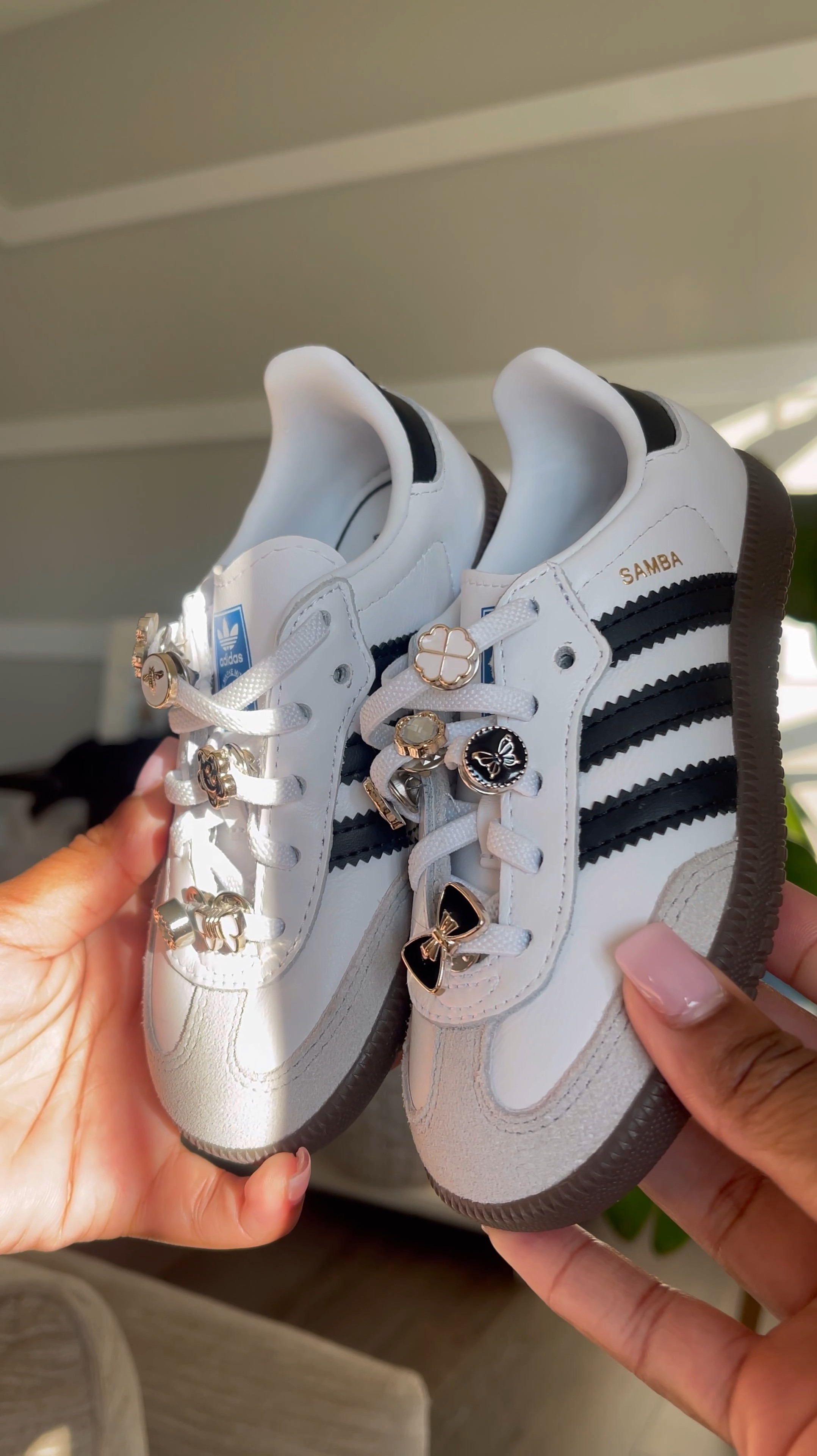 Charms for my Toddlers Sambas! 🖤
#adidas #sambas #toddlershoes #LTKSummerSales 

#LTKFamily #LTKBaby