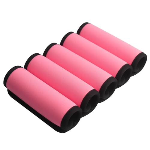 Gowraps Neoprene Luggage Handle Wraps for Traveling Bright Color Luggage Tags|Handle Wraps|Handle Covers (Light Pink) | Amazon (US)
