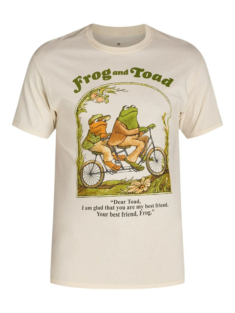 Frog and Toad Men's & Big Men's Cotton Graphic Print Tee, Sizes S-3XL | Walmart (US)