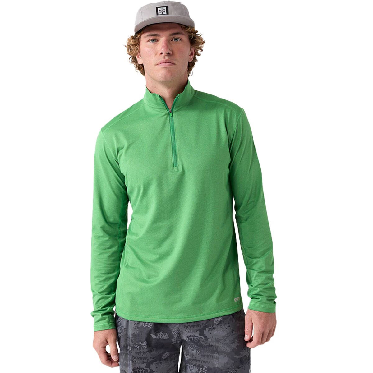 STIO Crester 1/2-Zip Top - Men's Verdure, M | Backcountry