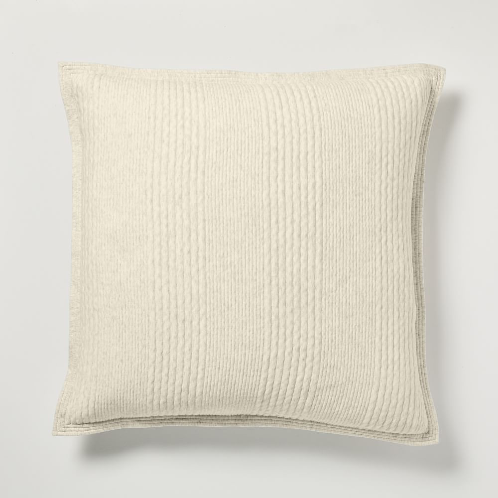 Cotton Cloud Jersey Duvet Cover &amp; Shams | West Elm (US)