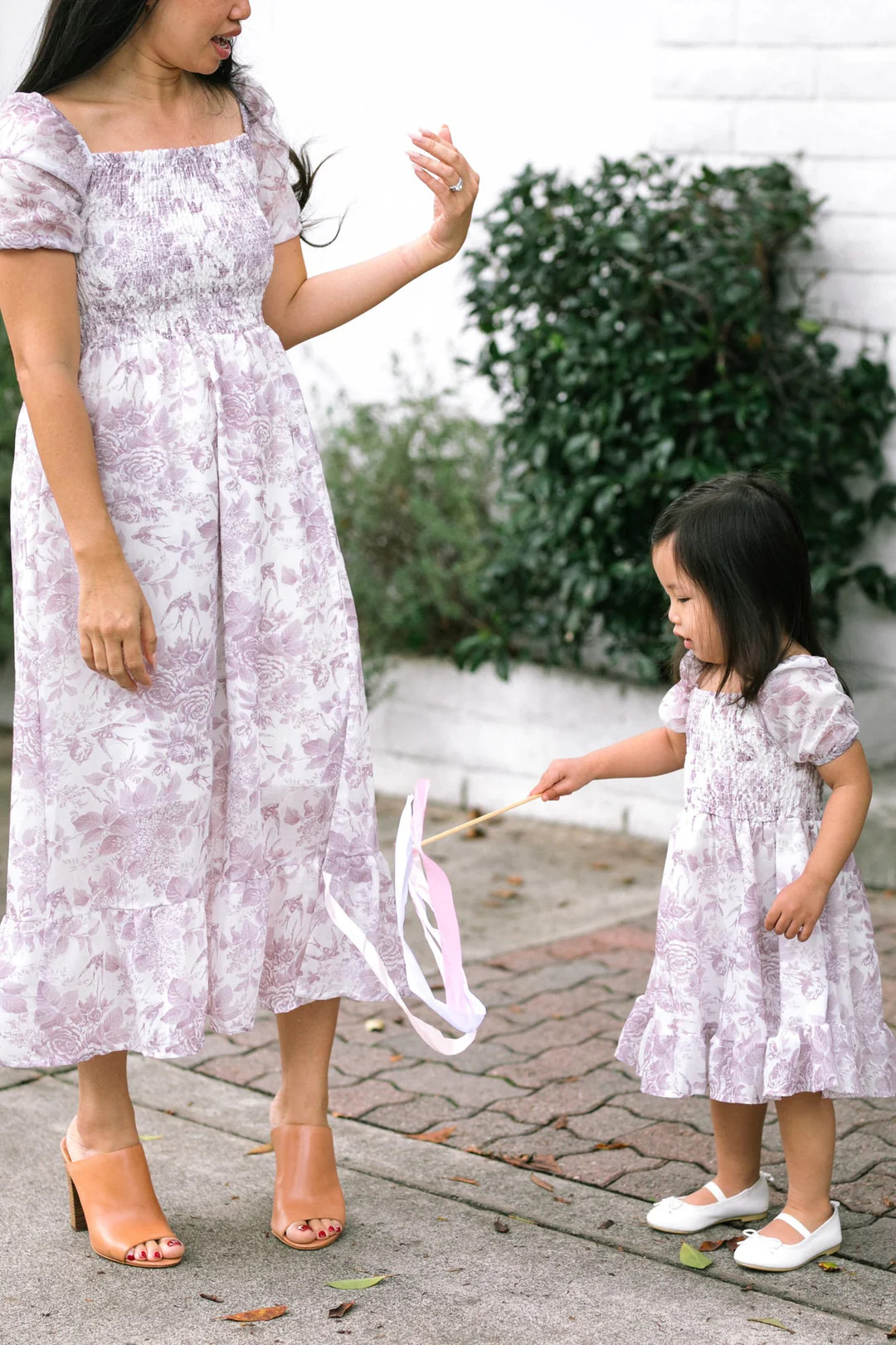 Marie Smocked Midi Dress | Morning Lavender