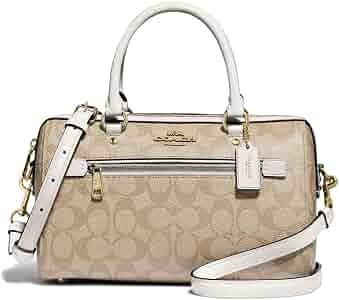 COACH Rowan Satchel In Signature Canvas | Amazon (US)