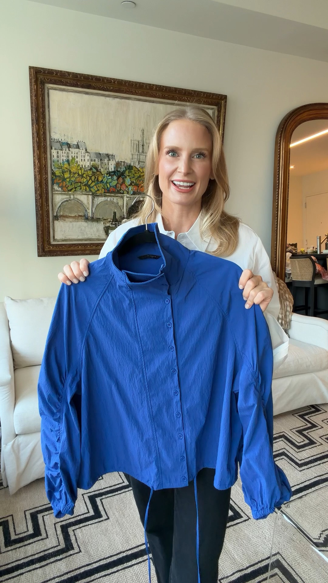 Proof that fall’s sportiest trend can still look polished 💁🏼‍♀️ ps: this jacket is only $70!
