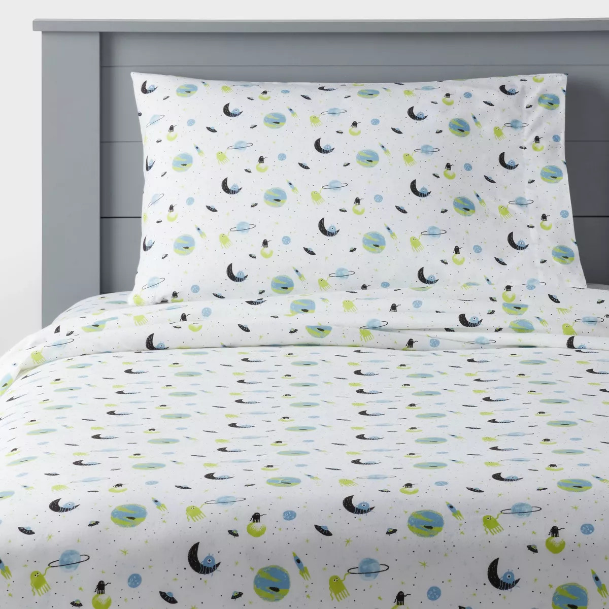 Space Kids' Cotton Sheet Set - Pillowfort™ | Target