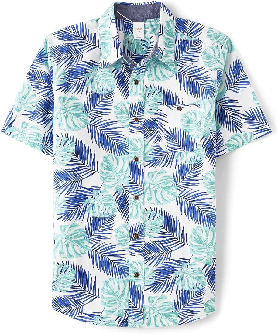 Men's Short Sleeve Button Up Shirt | Amazon (US)