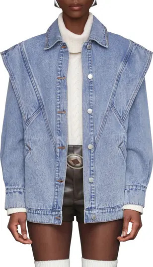Avec Les Filles Oversize Denim Jacket | Nordstrom | Nordstrom