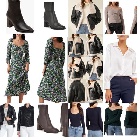 Fall Winter 2023 wardrobe basics #nordstrom #nordstromrack #astrthelabel #openedit #sherpajacket #leatherjacket #fallstyle #winterstyle #commense #silkblouse #boots #leatherboots #ninewestboots 

#LTKCyberWeek #LTKSeasonal #LTKstyletip