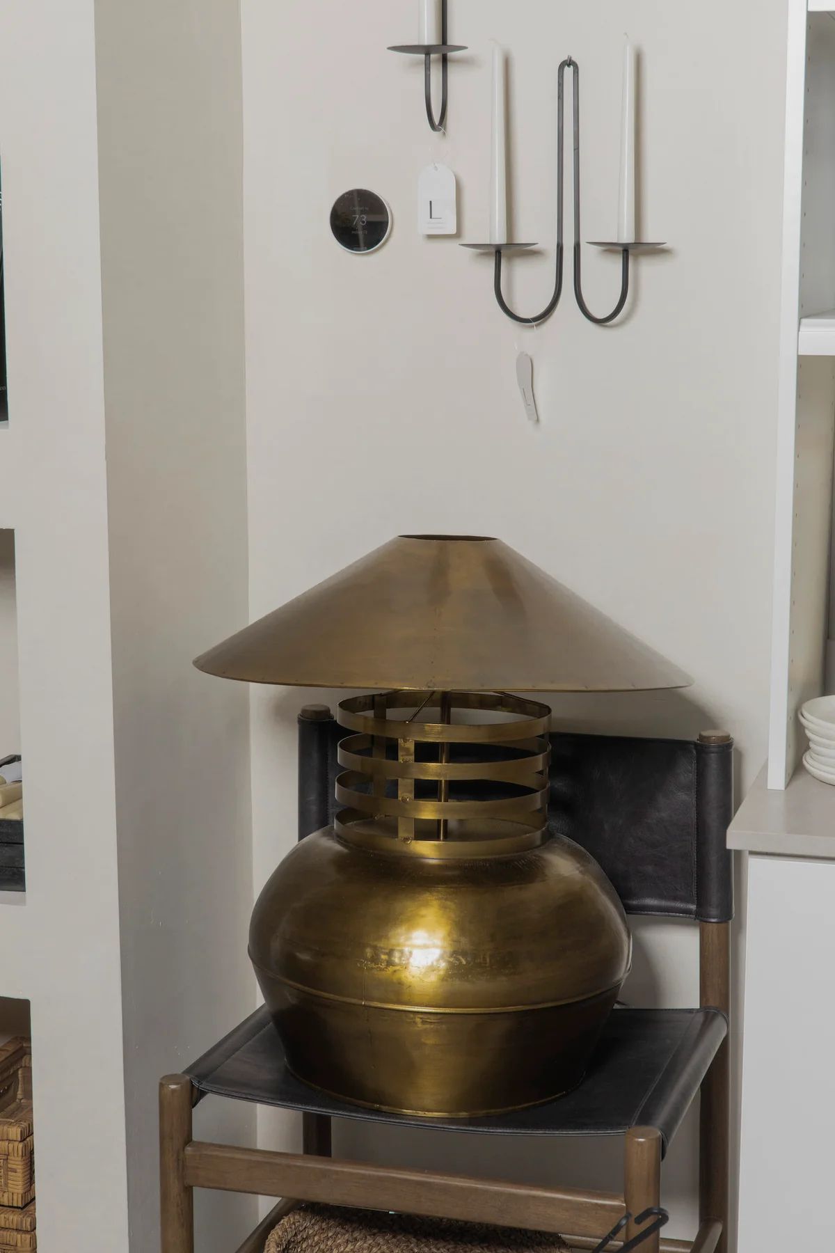 Biltmore Antique Brass Table Lamp | THELIFESTYLEDCO