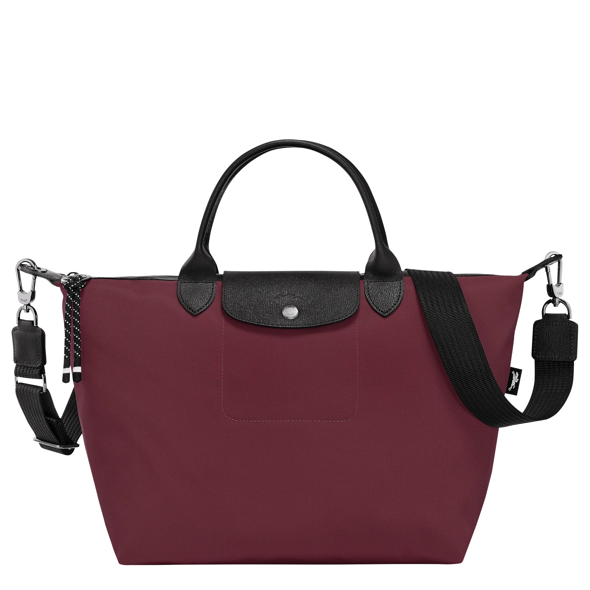 Le Pliage Energy L Handbag Burgundy - Recycled canvas | Longchamp AU | Longchamp