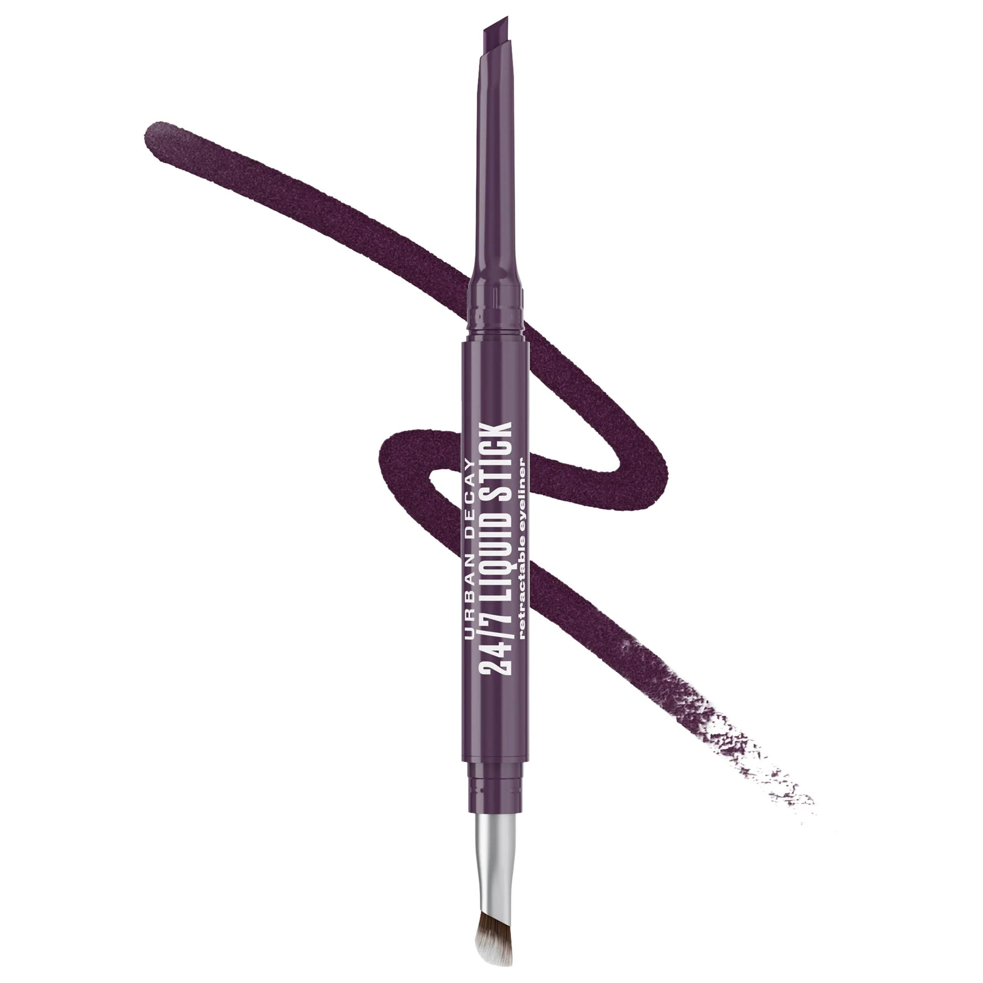 Urban Decay 24/7 Liquid Stick Retractable Waterproof Eyeliner + Brush Fluid Fig 0.004 oz/0.125 mL | Sephora (US)