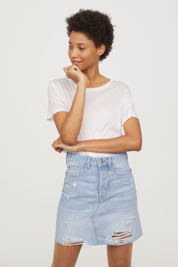 H&M Denim Skirt $24.99 | H&M (US)