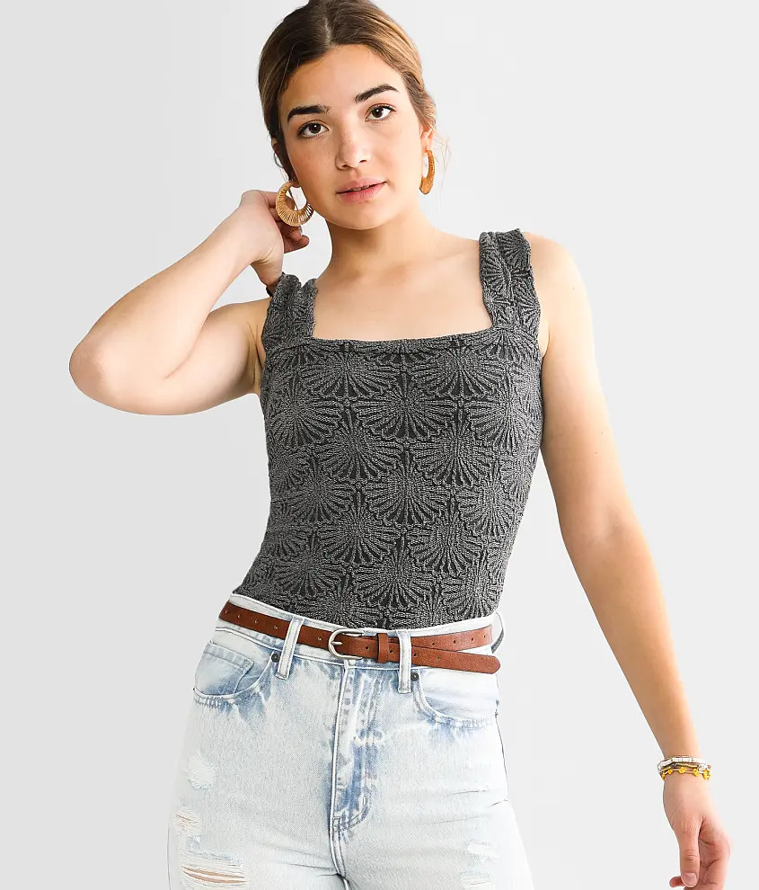 Love Letter Cropped Cami Tank Top | Buckle